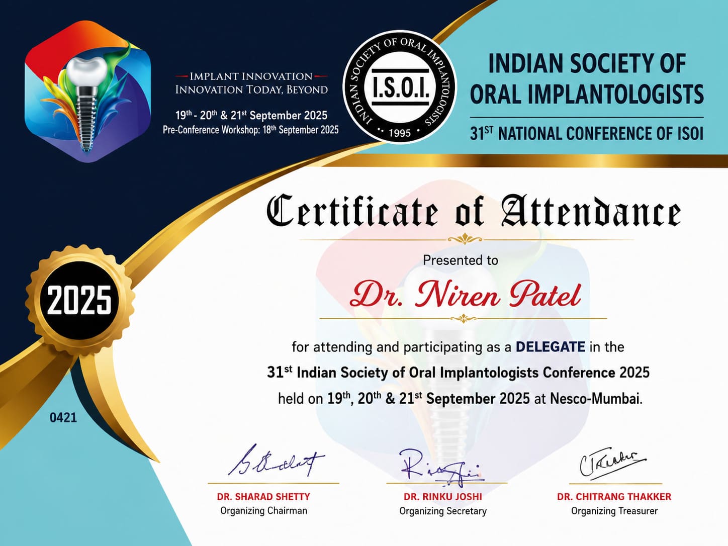 Professional Dental Certificate